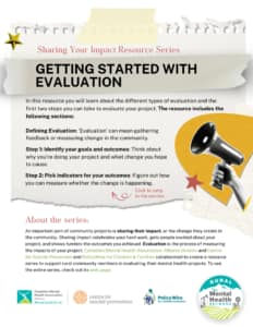 Getting Started with Evaluation